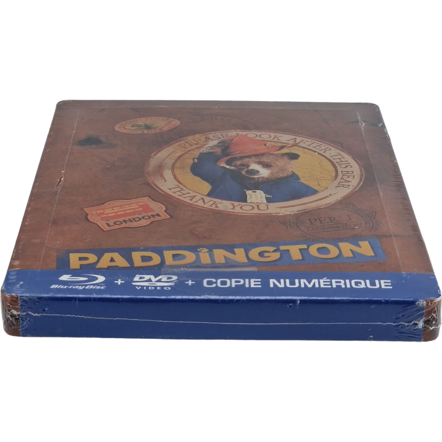 Paddington Blu-ray+DVD Steelbook Débossé Collector Spécial Fnac Limitée 2015 B