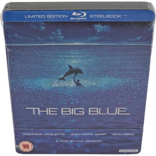 Le Grand Bleu Blu-ray Steelbook Zavvi Éditi limitée 2000 Ex Luc Besson Zone B