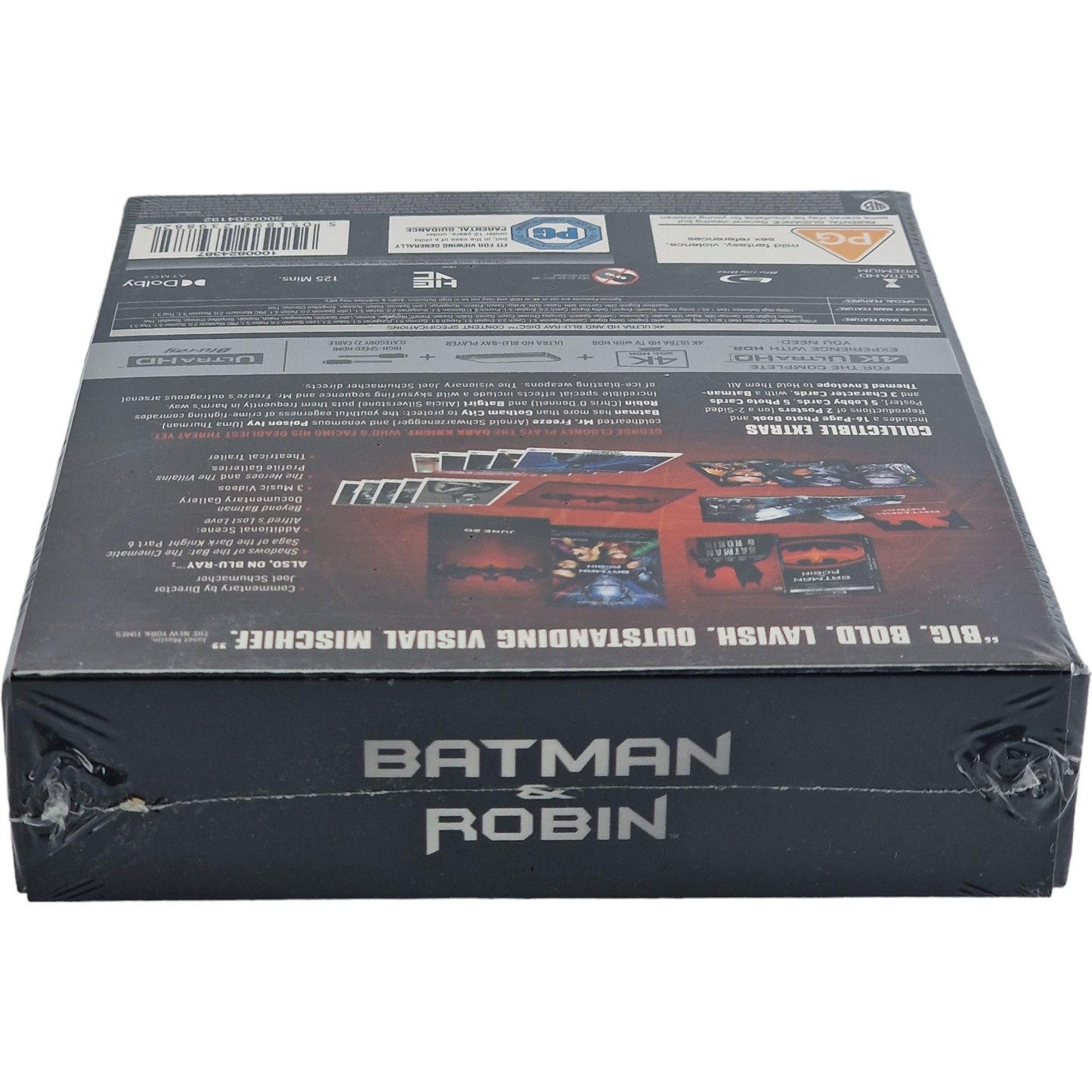 Batman & Robin 1997 SteelBook 4K Ultra HD +Blu-ray Ultimate Collectors Edition B