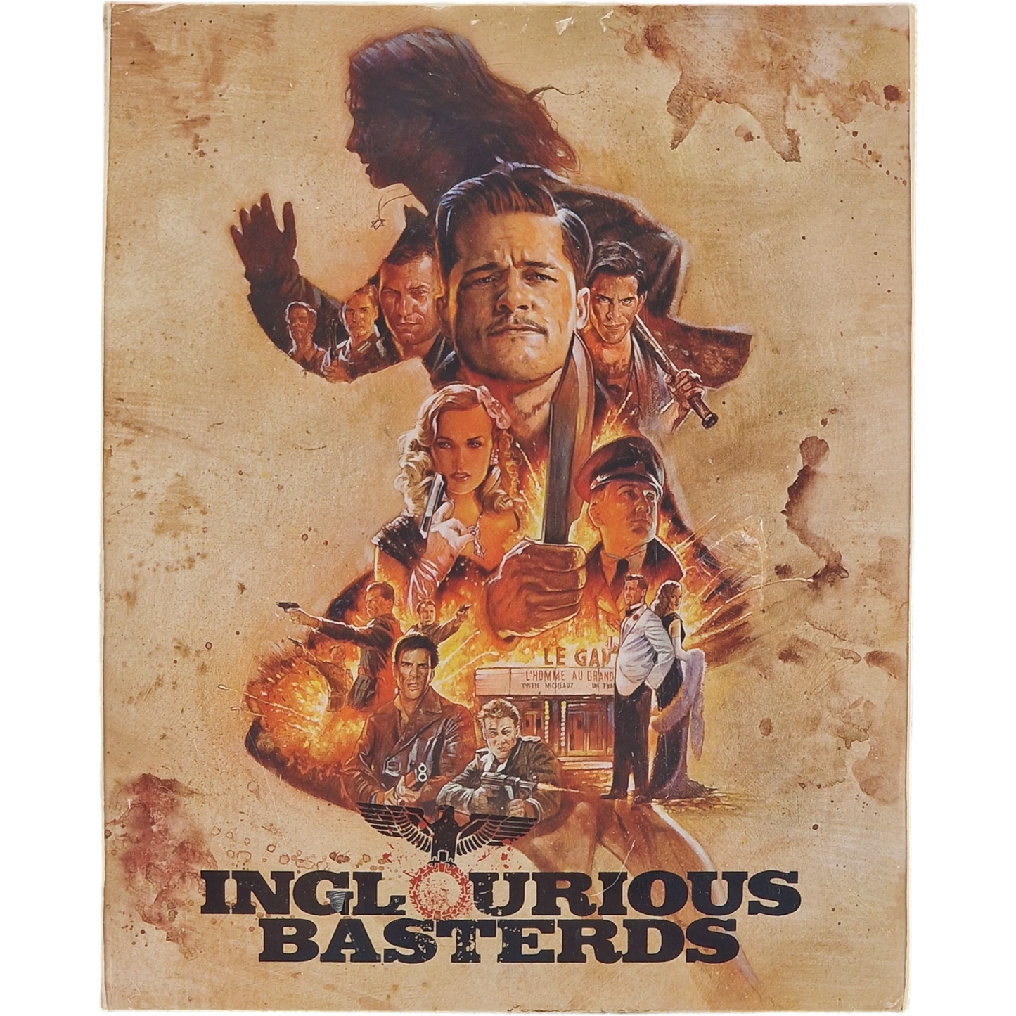 Inglourious Basterds 4K Ultra HD+Blu-ray SteelBook Zavvi Complete Basterds [-18]