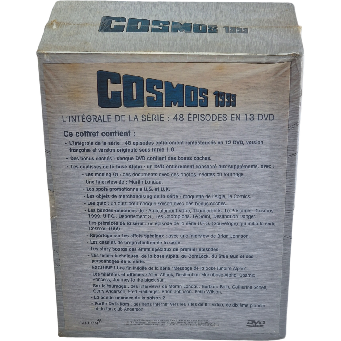 Cosmos 1999 -  L'Intégrale de la série en 13 DVD 48 épisodes  Coffret  Zone 2