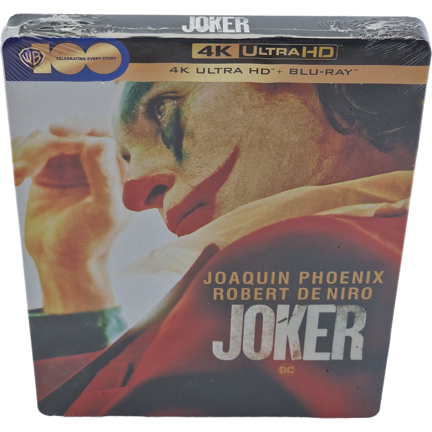 Joker  4K Ultra HD + Blu-ray SteelBook  Joaquin Phoenix , Robert De Niro  Zone B