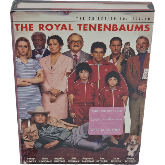 The Royal Tenenbaums 2001 DVD Collection Criterion Gene Hackman,Ben Stiller Zone1