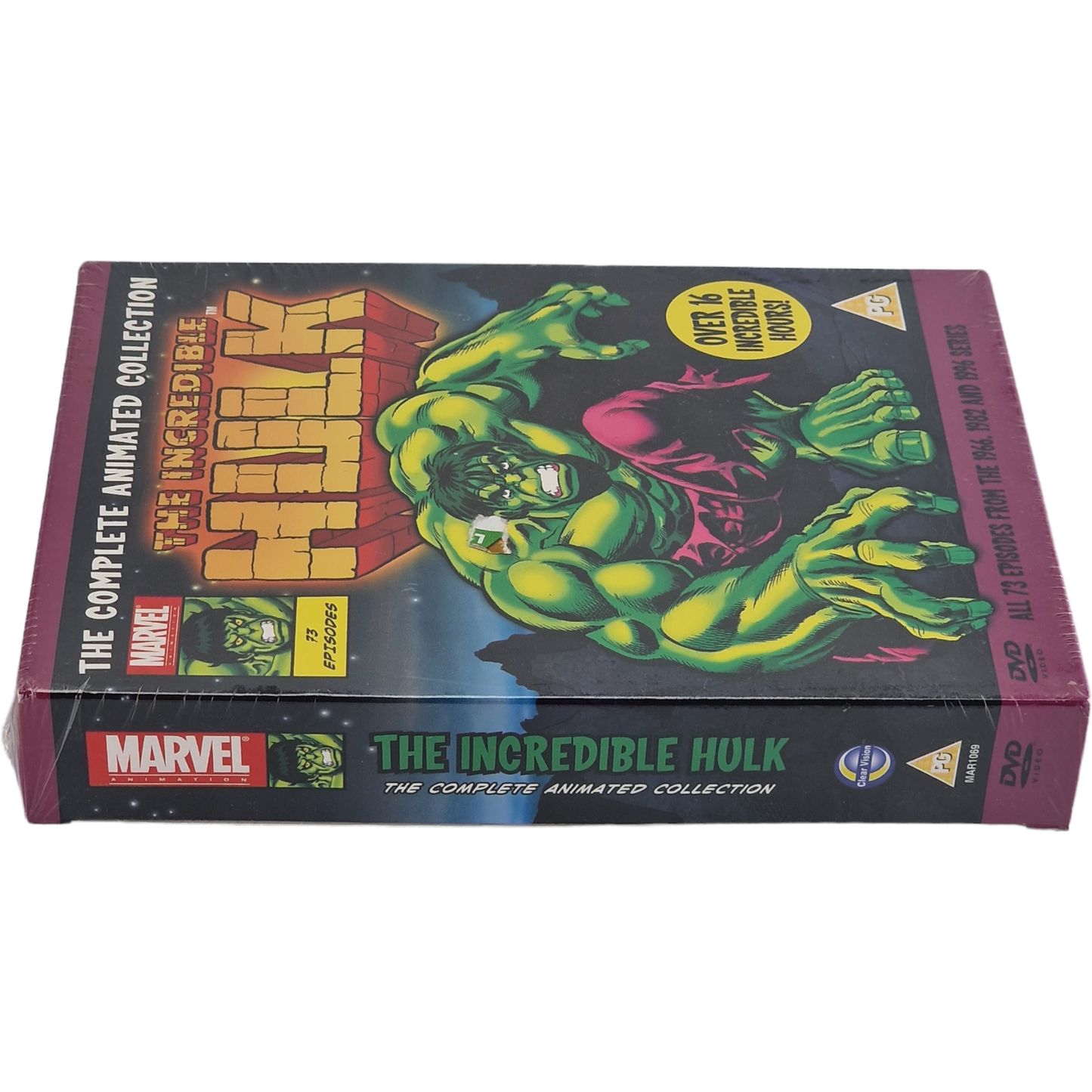 The Incredible Hulk: The Complete Animated Collection DVD DigiBook 4 Seasons  B