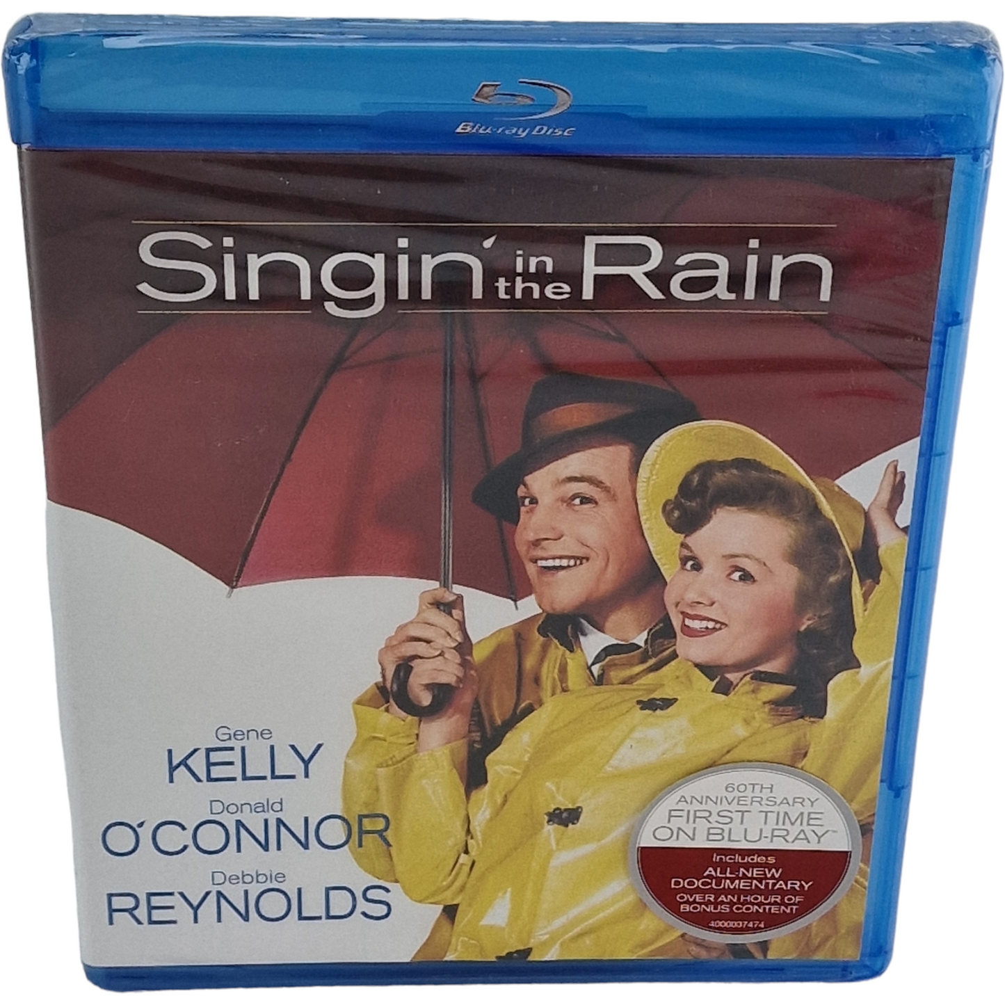 Singin' in The Rain Blu-ray + DVD  Gene Kelly, Donald O'Connor 2012 Region Libre