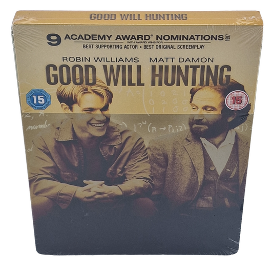 Good Will Hunting Blu-ray SteelBook Zavvi  2000 Ex Robin Williams ,Matt Damon B