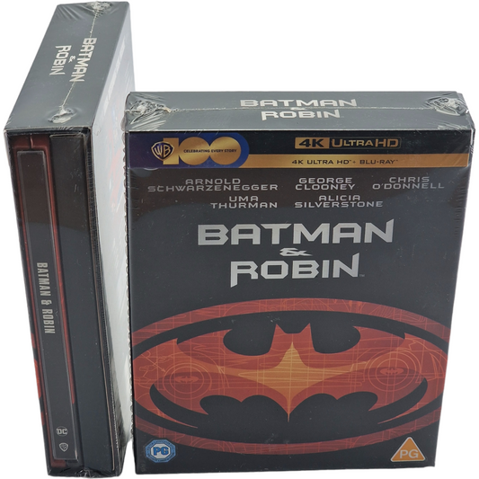 Batman & Robin 1997 SteelBook 4K Ultra HD +Blu-ray Ultimate Collectors Edition B