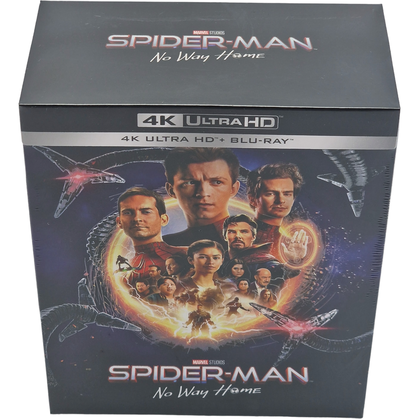 Spiderman: No Way Home 4 K UHD +Blu-ray Steelbook One Click Mantalab 600 Ex Numérotée