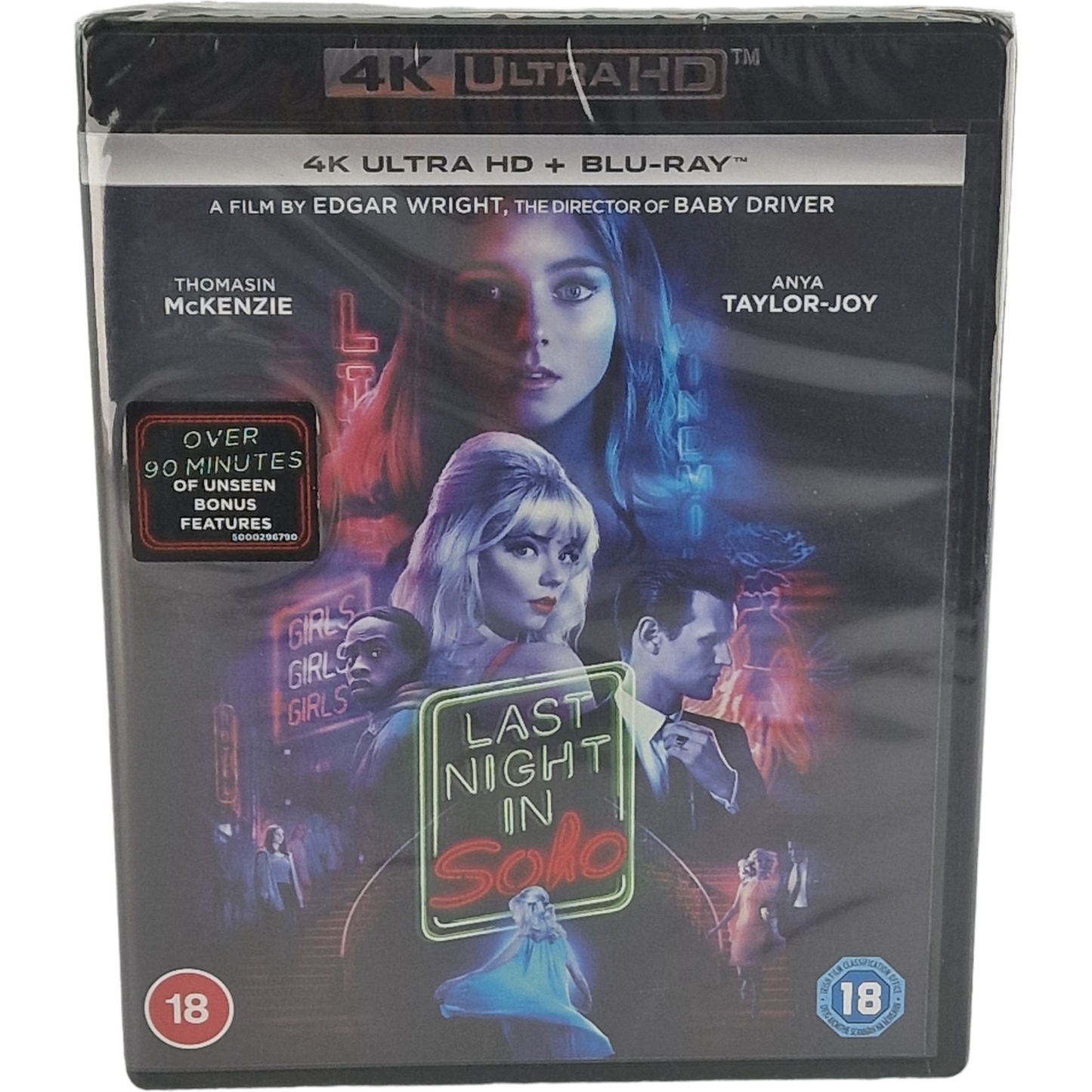 Last Night in Soho 4K Ultra HD + Blu-ray  2021 Thomasin McKenzie Zone Libre[-18]