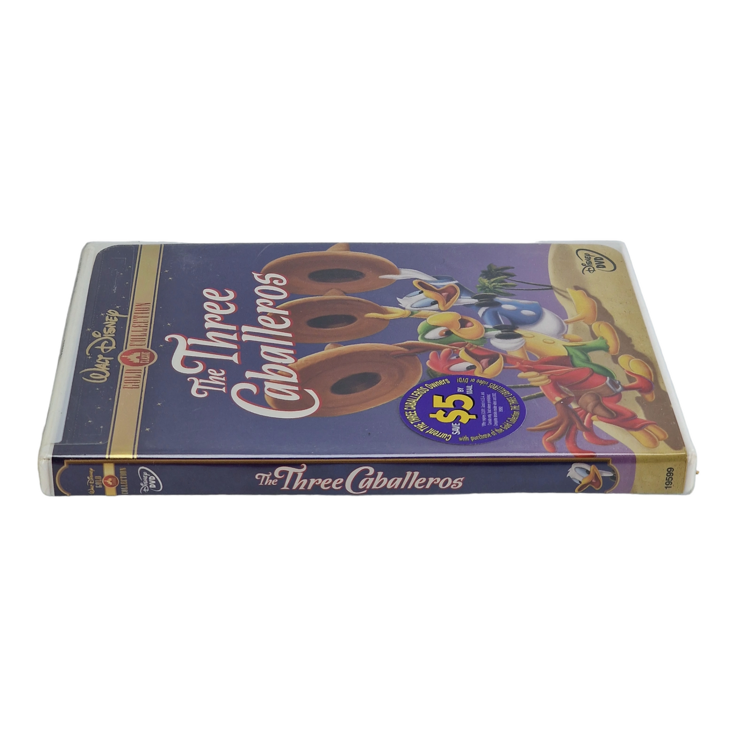 The Three Caballeros  1944 DVD Collection Édité Classique Disney Gold 2000 Zone 1