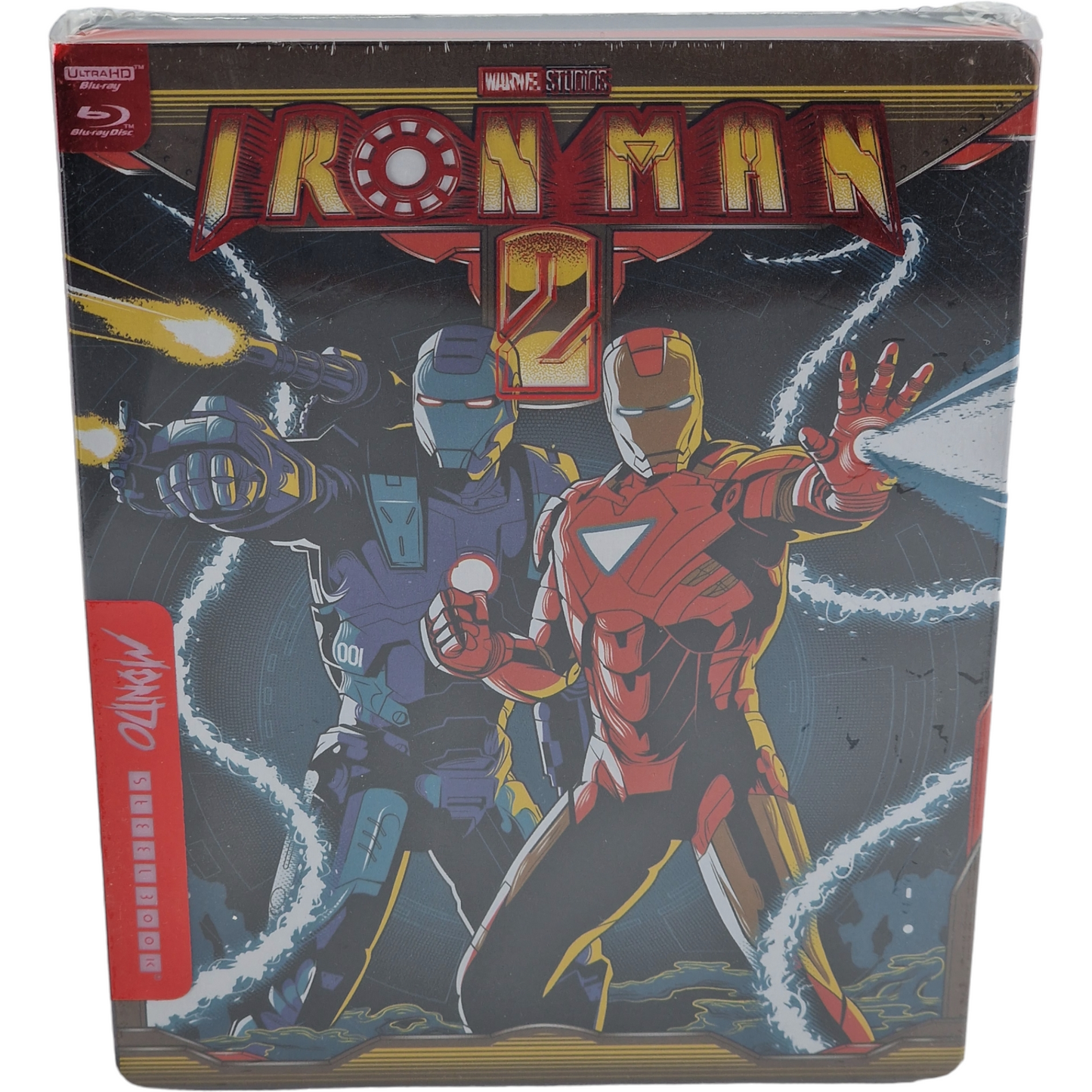 Iron Man 2 SteelBook 4K Ultra HD +Blu-ray Mondo X Robert Downey Jr. 2010 Zone B