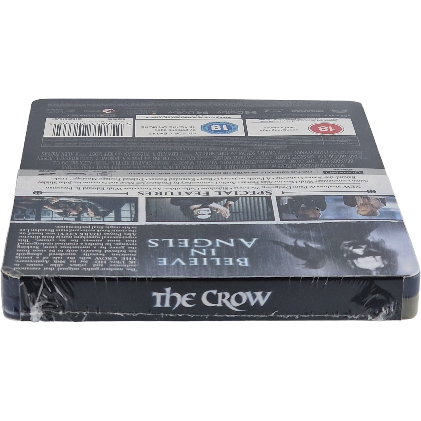 The Crow 4K Ultra HD+Blu-ray SteelBook Limité Collector's Brandon Lee[-18]Libre