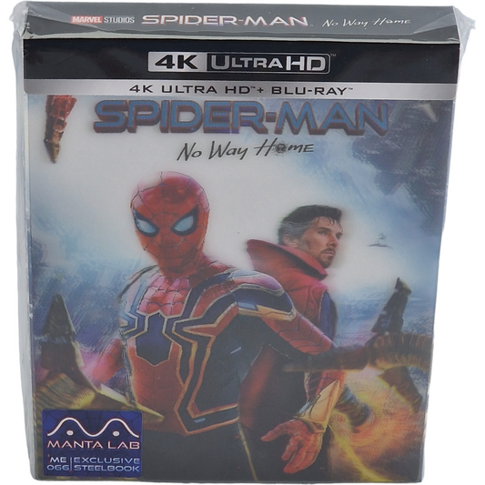 Spiderman: No Way Home 4 K UHD+Blu-ray Steelbook Lenticulaire Mantalab 1000 Ex