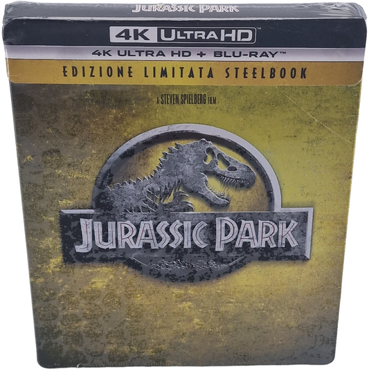 Jurassic Park 4K Ultra HD +Blu-ray Steelbook édition Limitée Steven Spielberg B