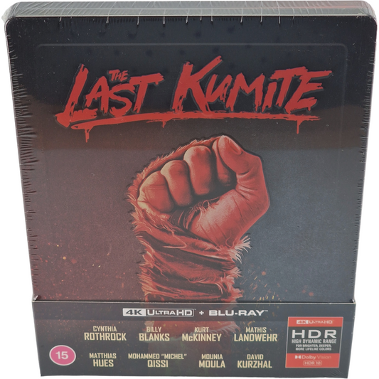 The Last Kumite 4K Ultra HD+Blu-ray SteelBook  Débossé Limité Collector's 2024 B