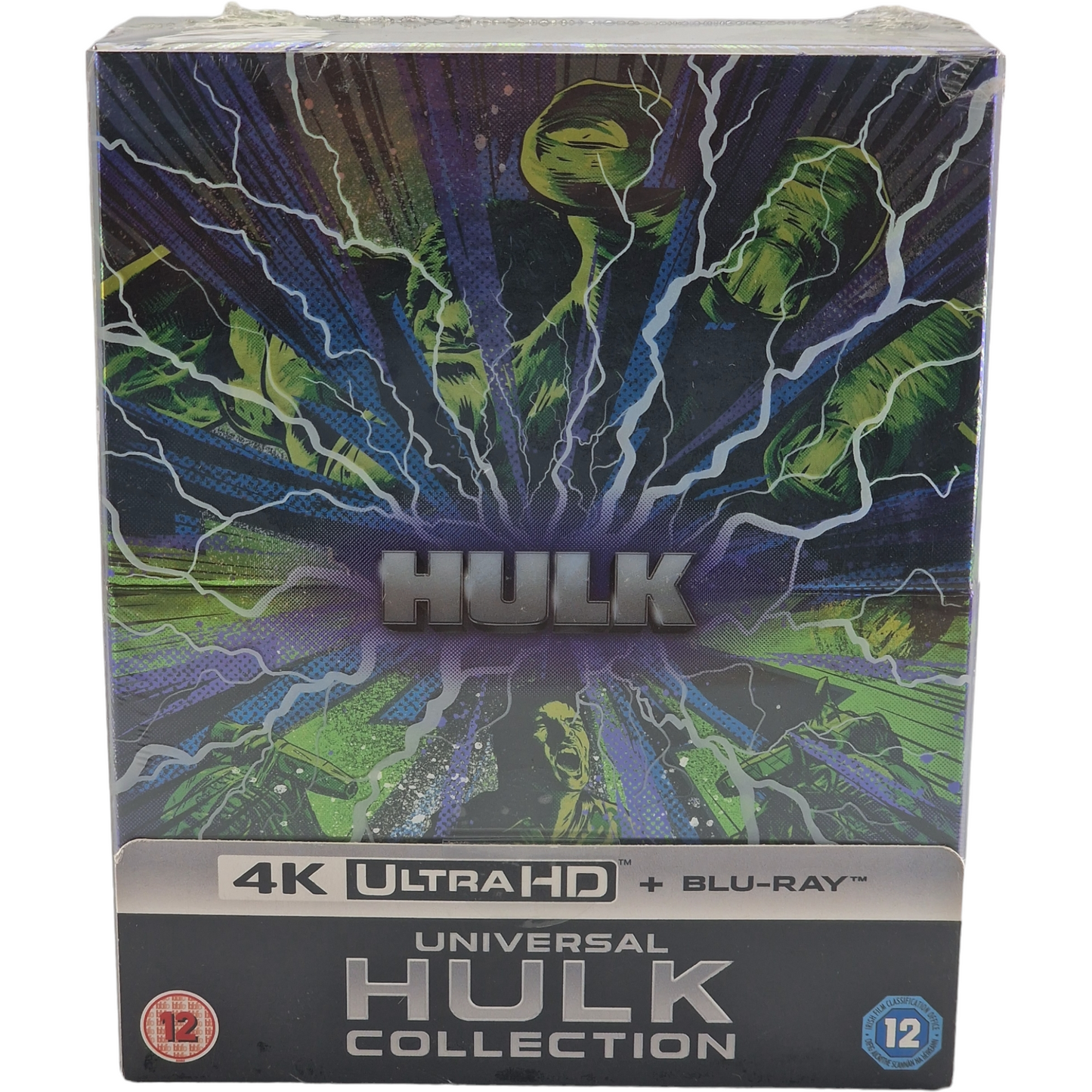 Universal Hulk Collection 4K Ultra HD+Blu-ray SteelBook 2 Films Zavvi Exclusif B