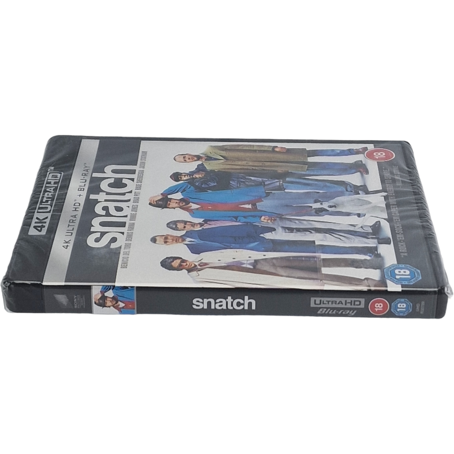 Snatch 4K Ultra HD + Blu-ray  Benicio del Toro, Brad Pitt, Jason Statham B [-18]