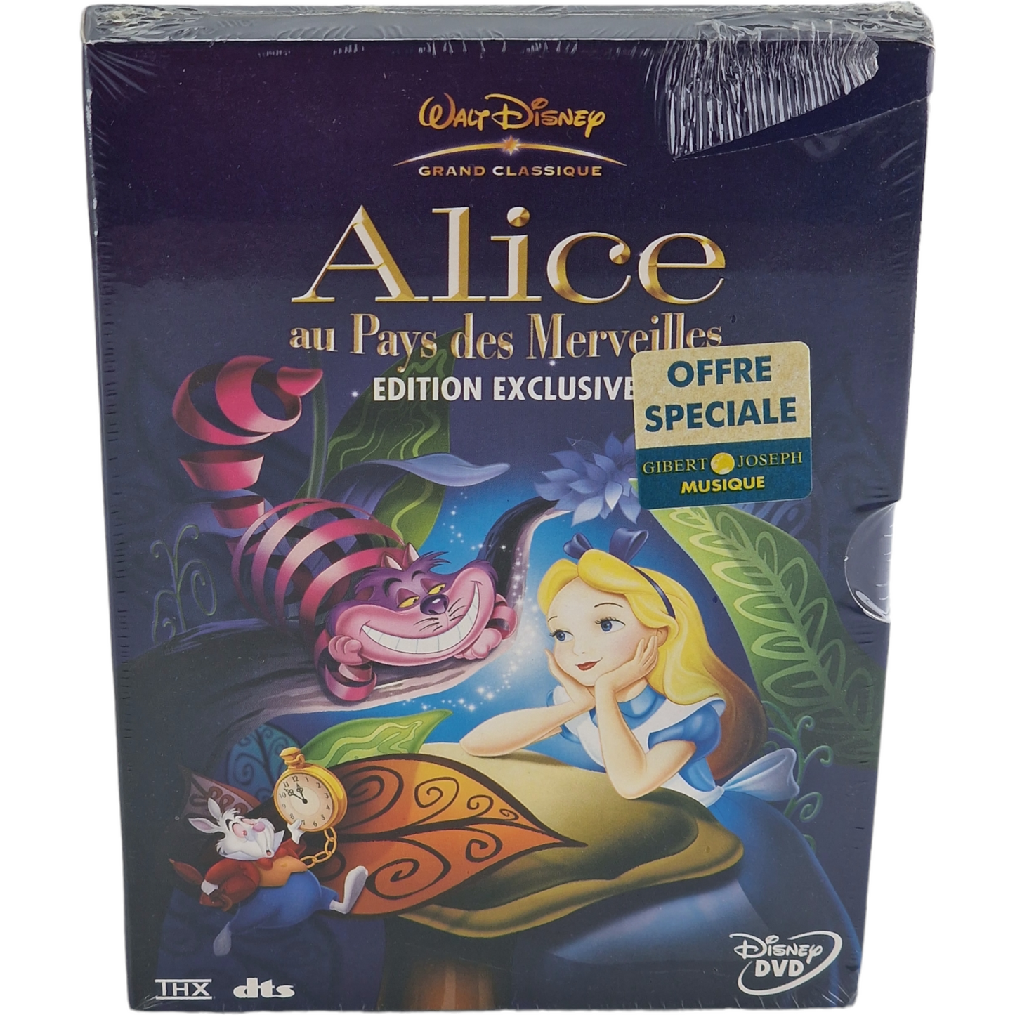 Alice au pays des merveilles  DVD Classique Disney- Édition Exclusive 2005 Zone B