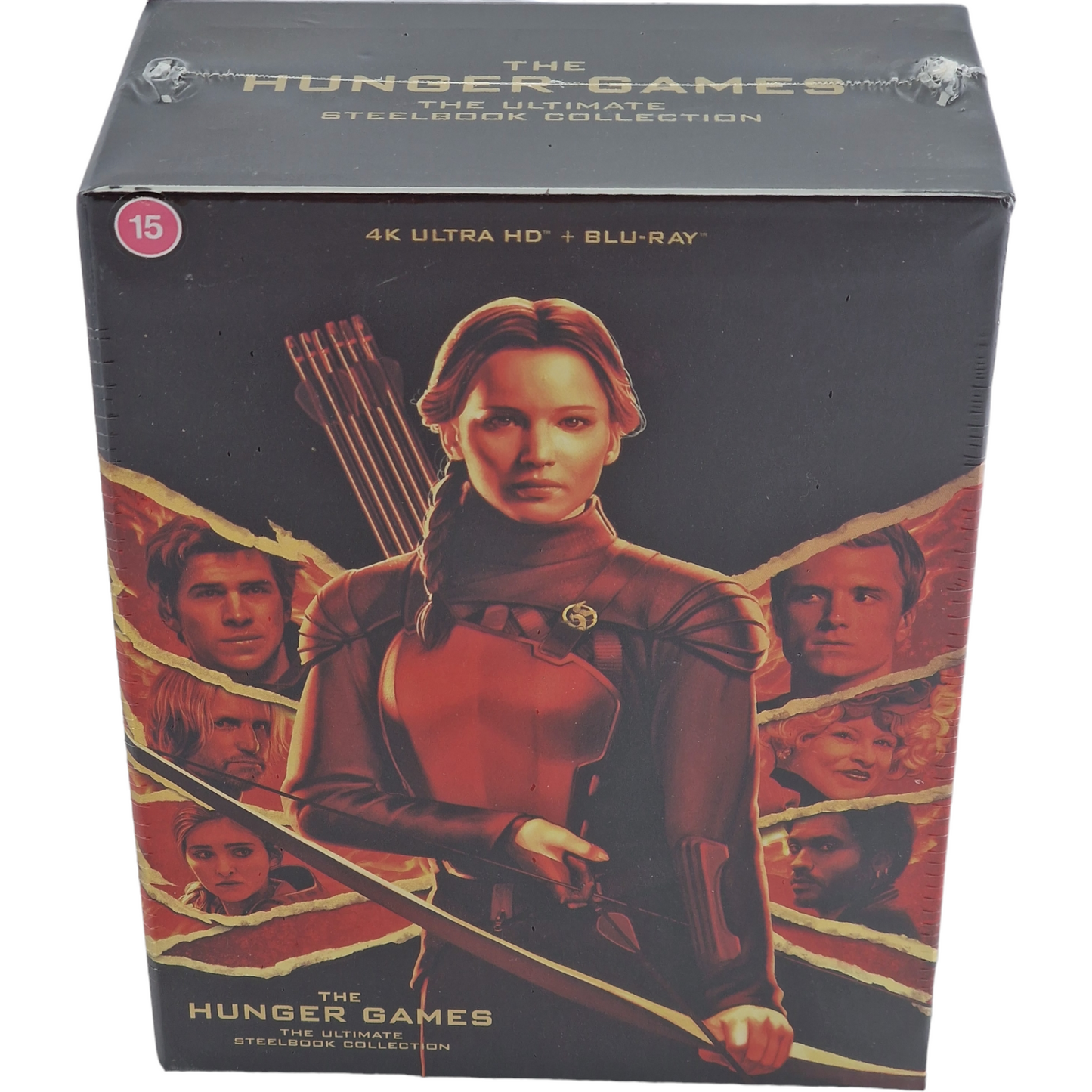 The Hunger Games: Ultimate Collection: Steelbook 4K Ultra HD + Blu-ray 4 Films B