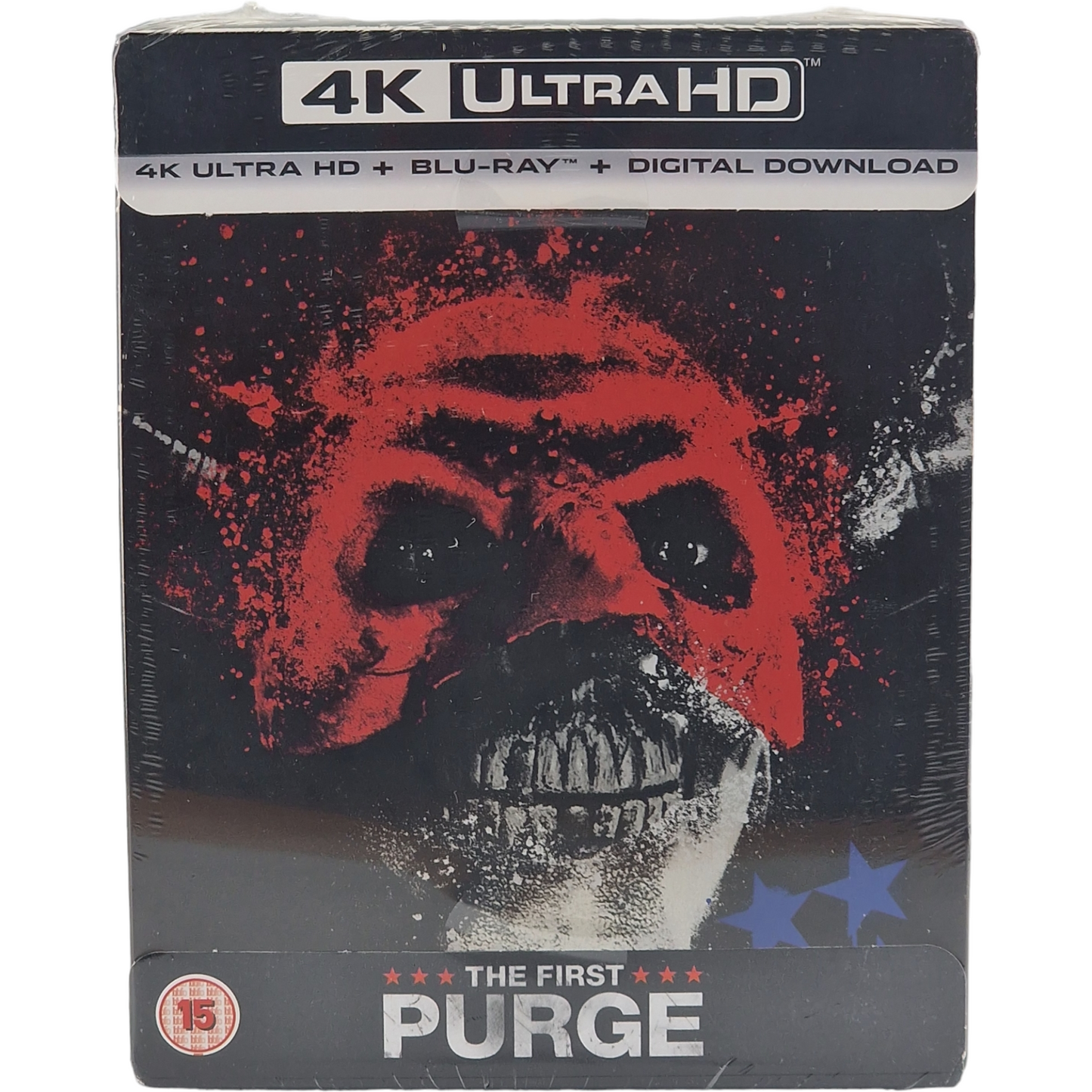 The First Purge  4K Ultra HD + Blu-ray  SteelBook  Exclusivité HMV 2018  Zone B