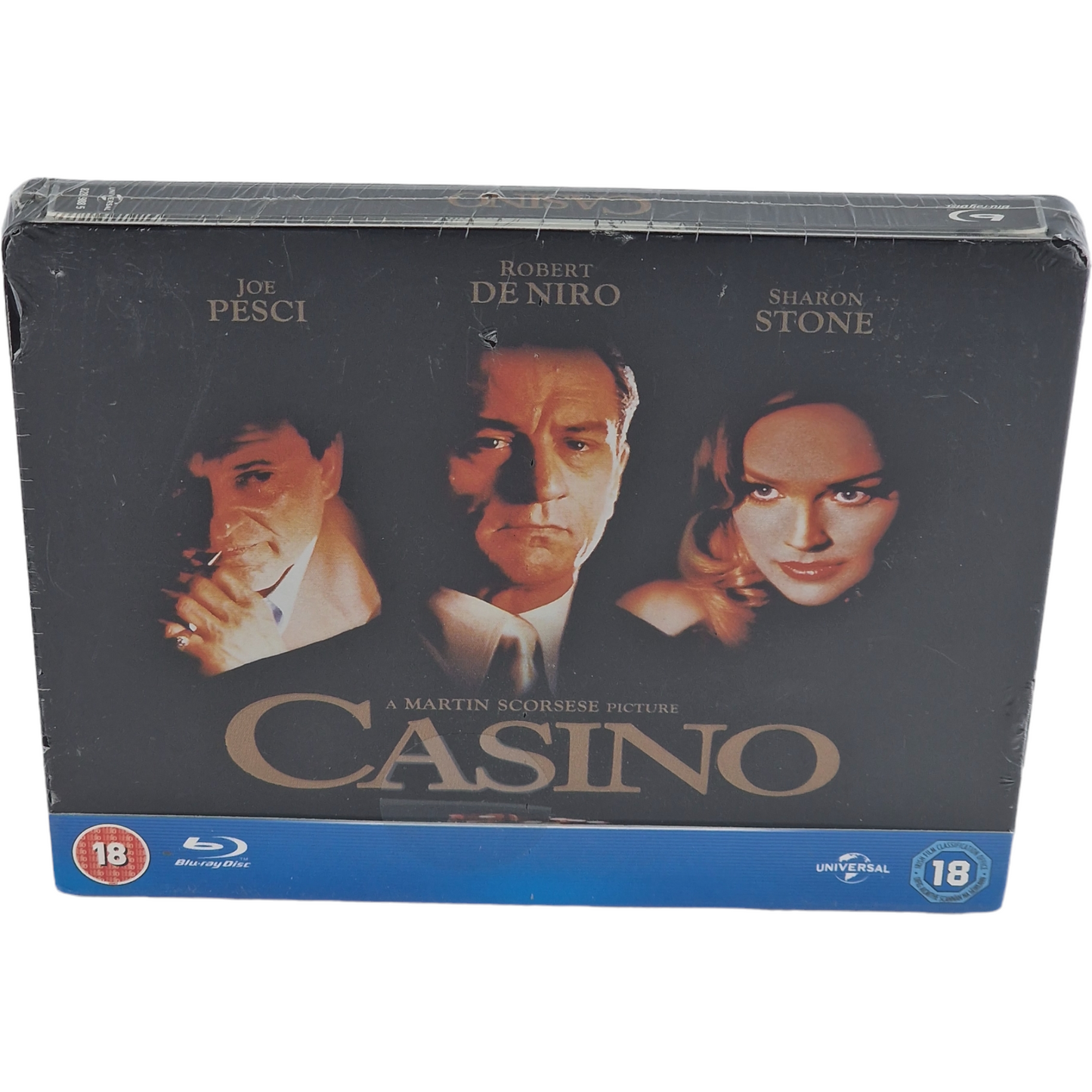 Casino SteelBook Débossé Zavvi  Martin Scorsese  Robert De Niro Libre [-18]