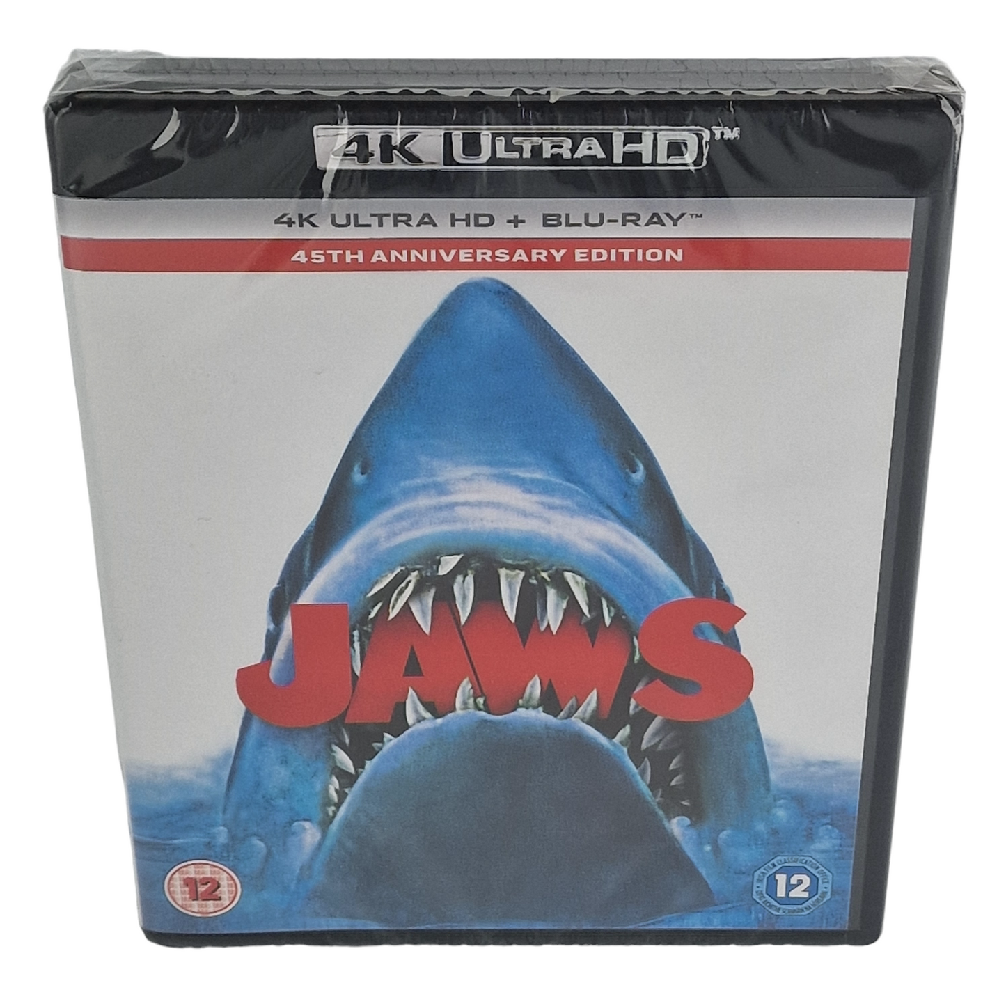 Jaws 4K Ultra HD + Blu-ray  Les dents de la mer  Édition 45e anniversaire  Zone Libre