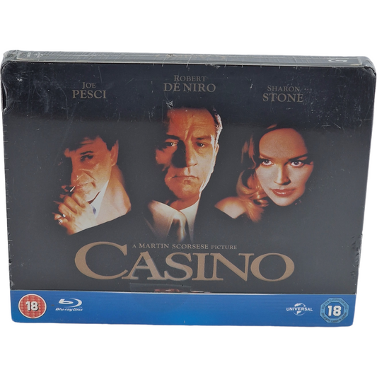 Casino SteelBook Débossé Zavvi  Martin Scorsese  Robert De Niro Libre [-18]