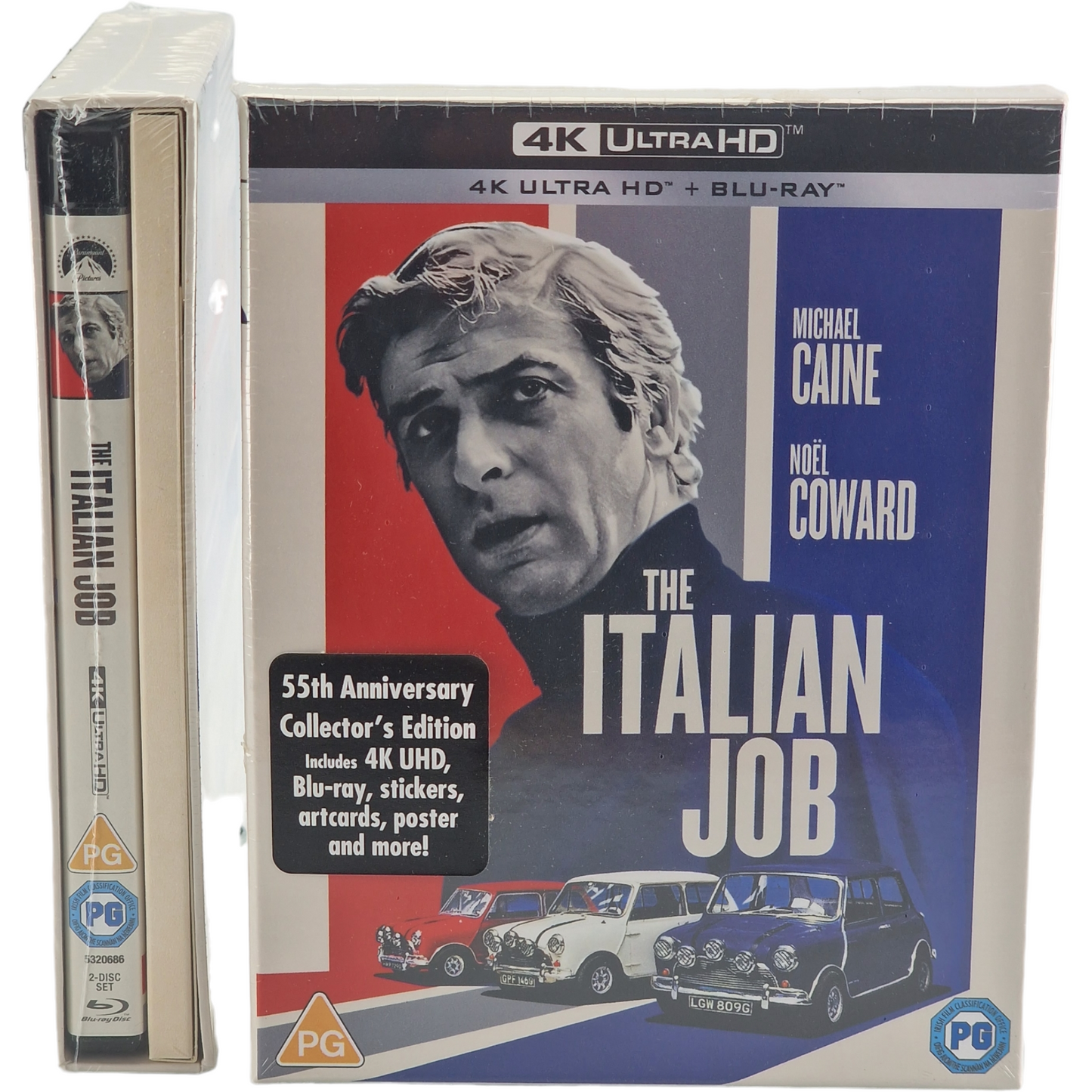 The Italian Job 4K Ultra HD + Blu-ray Ultimate Collector Edition Michael Caine B