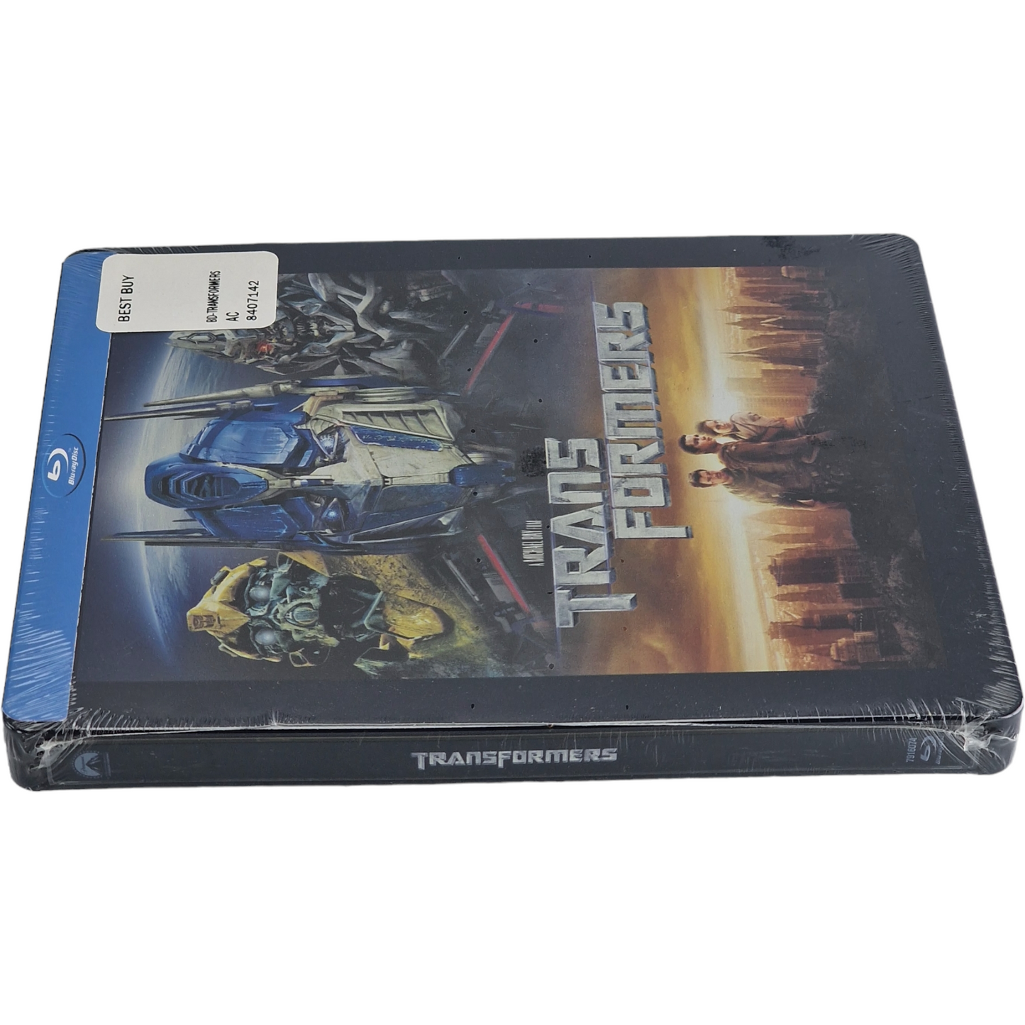 Transformers 2007 Blu-ray SteelBook Best Buy Exclusive 2014 Zone A