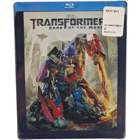 Transformers: Dark of the Moon Blu-ray SteelBook  Best Buy Exclusive 2014 Zone A