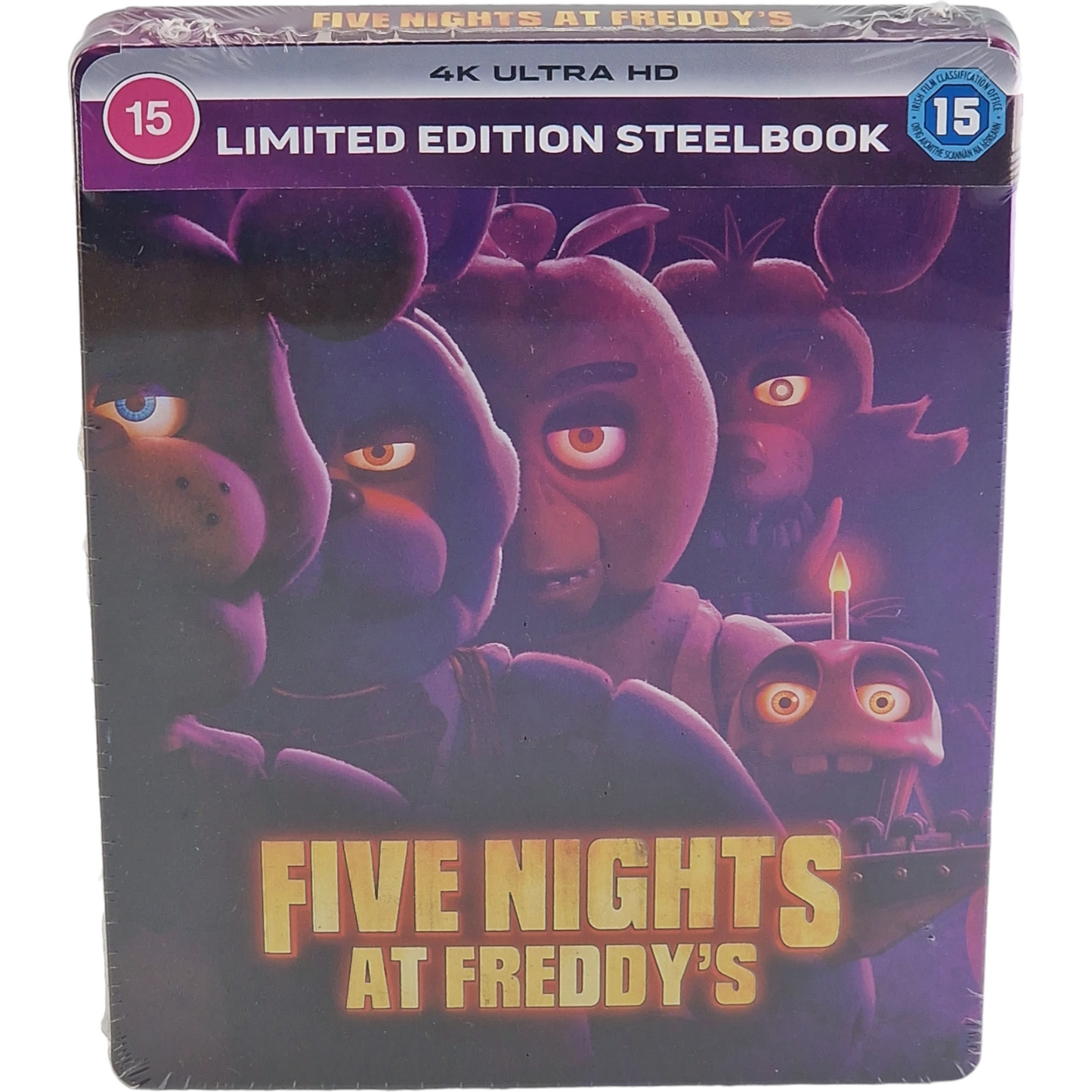 Five Nights at Freddy's 4K Ultra HD+Blu-ray Steelbook Édition limitée Zone Libre