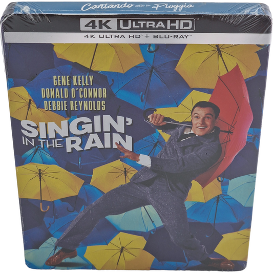 Singin' in the Rain 4K Ultra HD + Blu-ray steelbook Limitée Gene Kelly Zone Libre