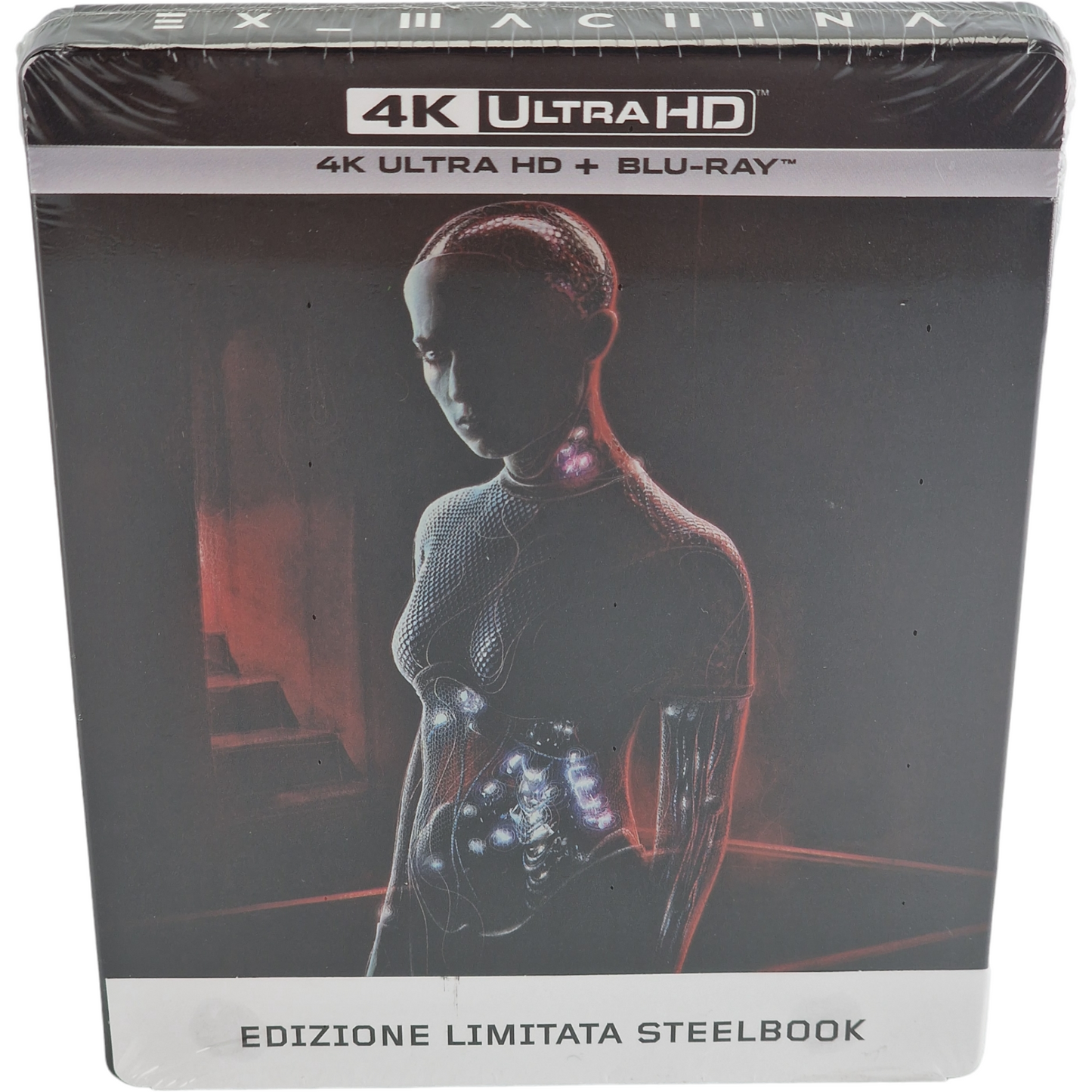 Ex Machina 4K Ultra HD + Blu-ray SteelBook 2015 Alex Garland 2022 Region B