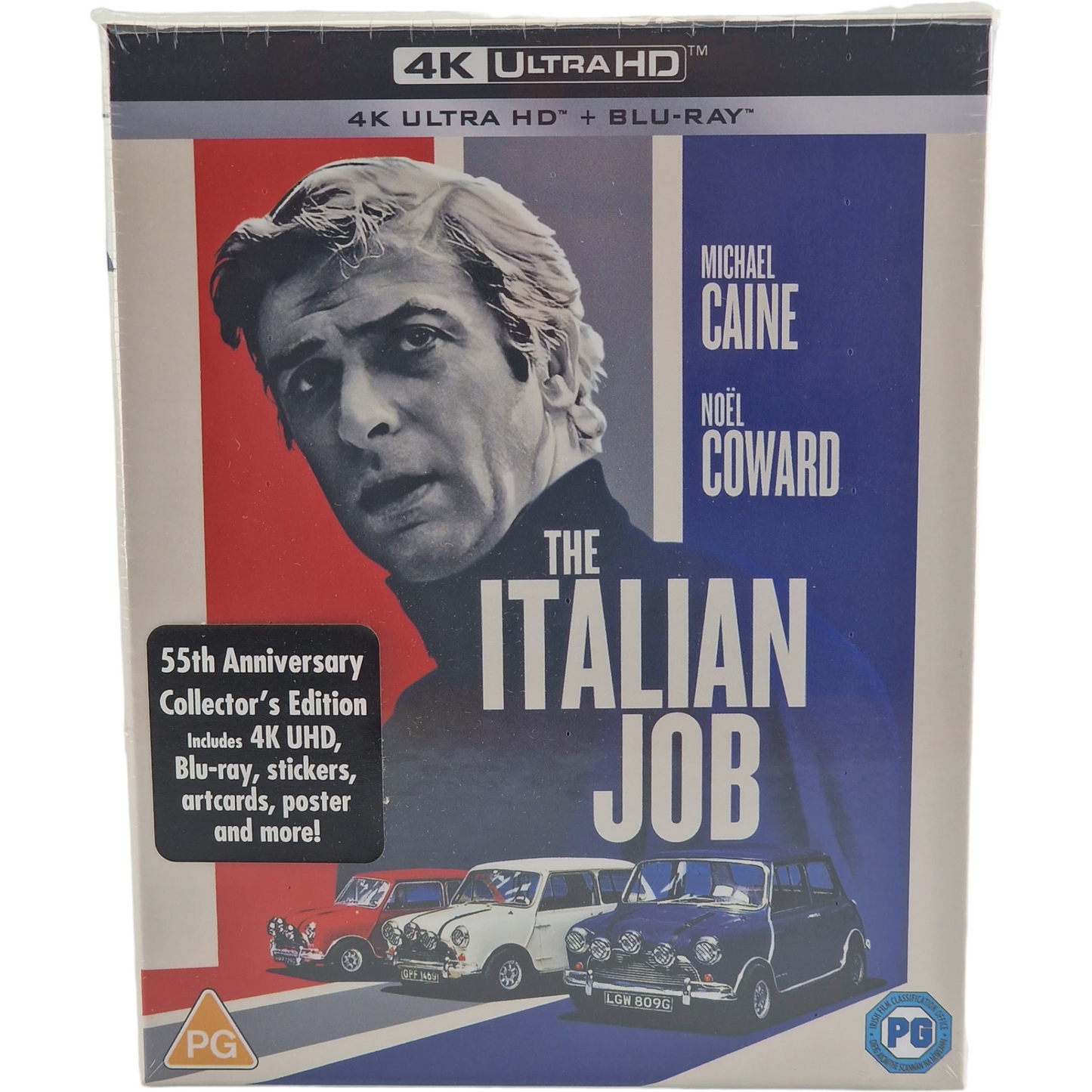 The Italian Job 4K Ultra HD + Blu-ray Ultimate Collector Edition Michael Caine B