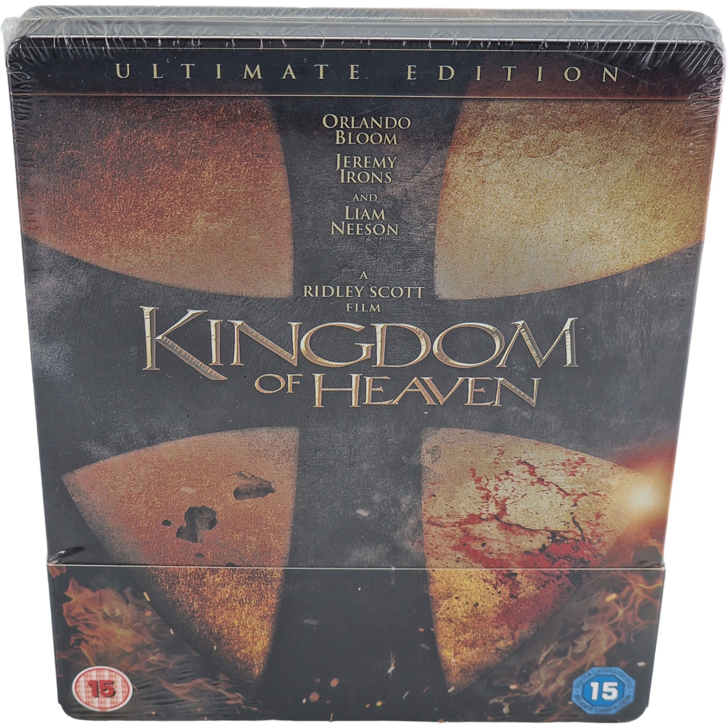 Kingdom of Heaven Blu-ray SteelBook Ridley Scott Orlando Bloom Zavvi Limit Libre