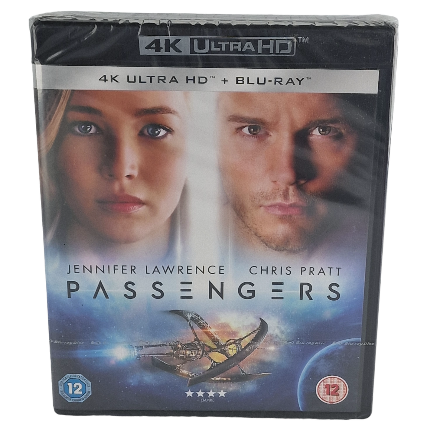 Passengers 4K Ultra HD + Blu-ray  2016 Jennifer Lawrence, Chris Pratt Zone Libre