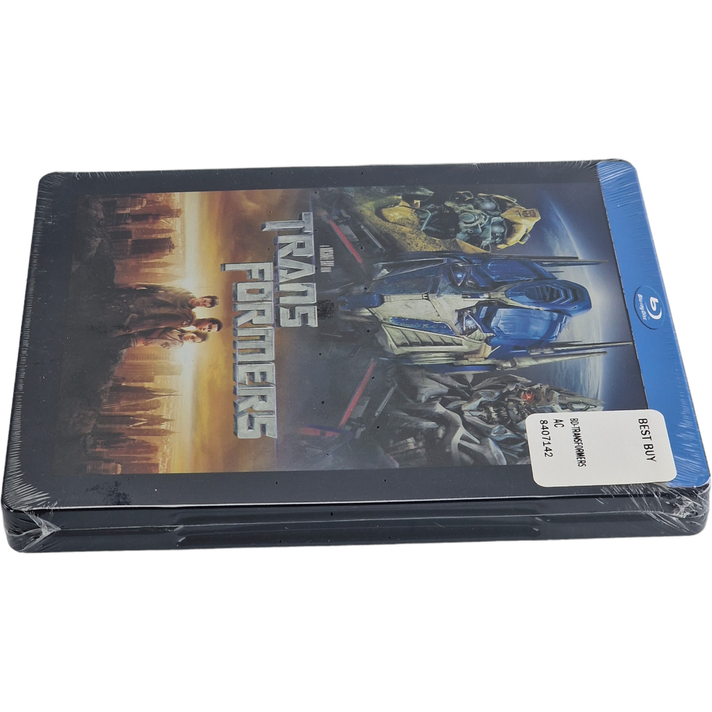 Transformers 2007 Blu-ray SteelBook Best Buy Exclusive 2014 Zone A