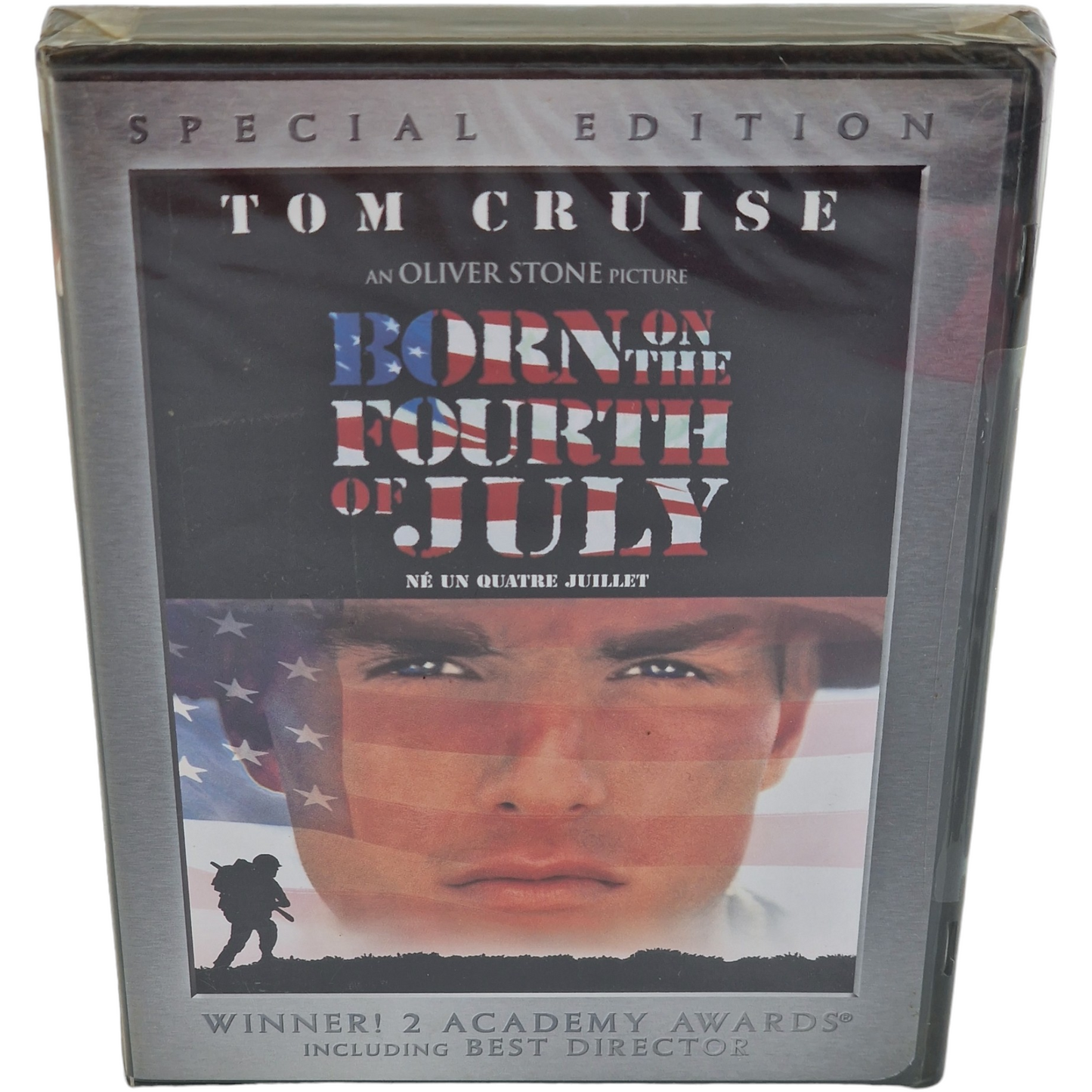 Né un 4 juillet (Born On The Fourth Of July) DVD :Oliver Stone Tom Cruise Zone 1