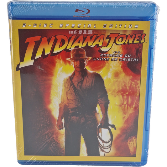 Indiana Jones et le Royaume du Crâne de Cristal Blu-ray Spielberg Harrison Ford,B