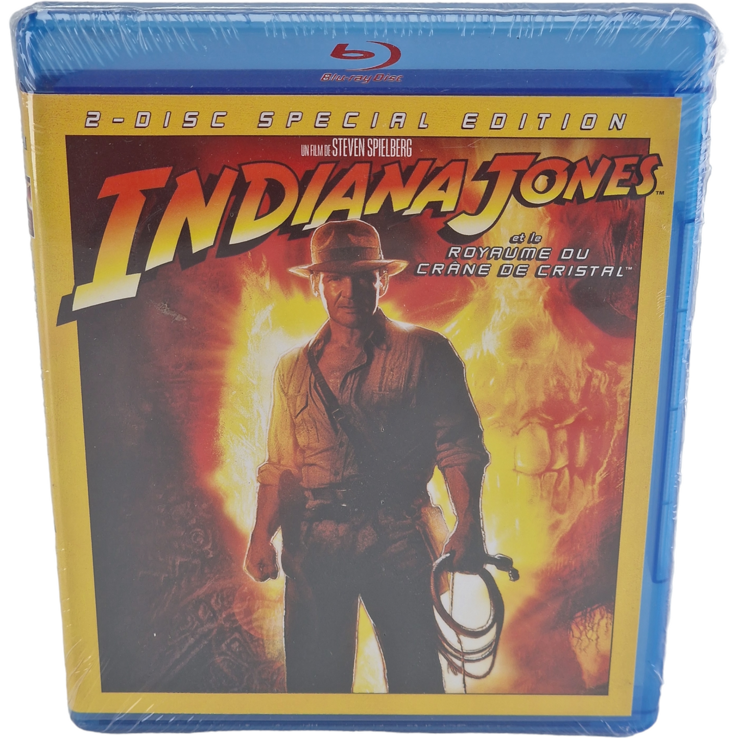 Indiana Jones et le Royaume du Crâne de Cristal Blu-ray Spielberg Harrison Ford,B