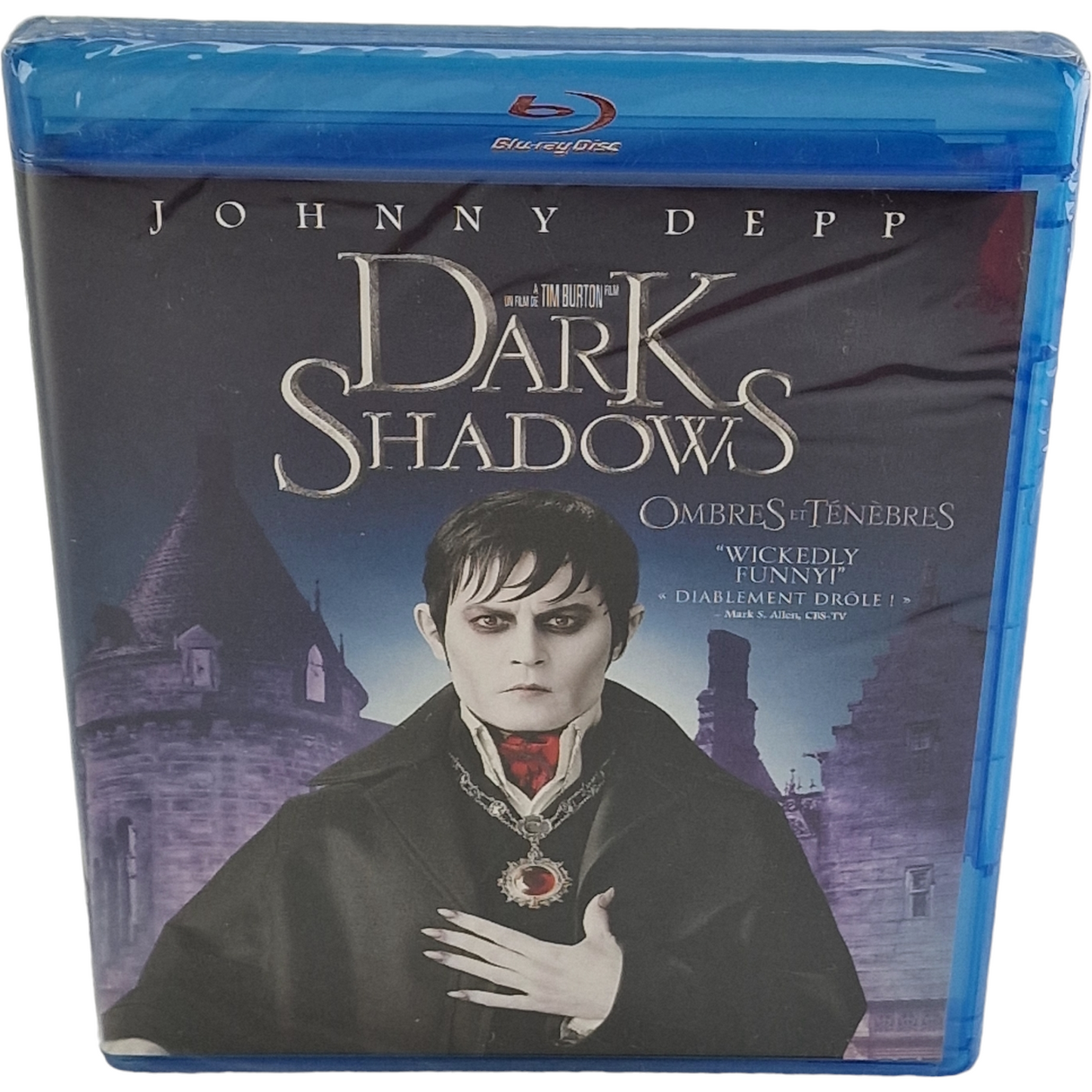 Dark Shadows Blu-ray + DVD Ombres et Ténèbres  Tim Burton Johnny Depp Region A