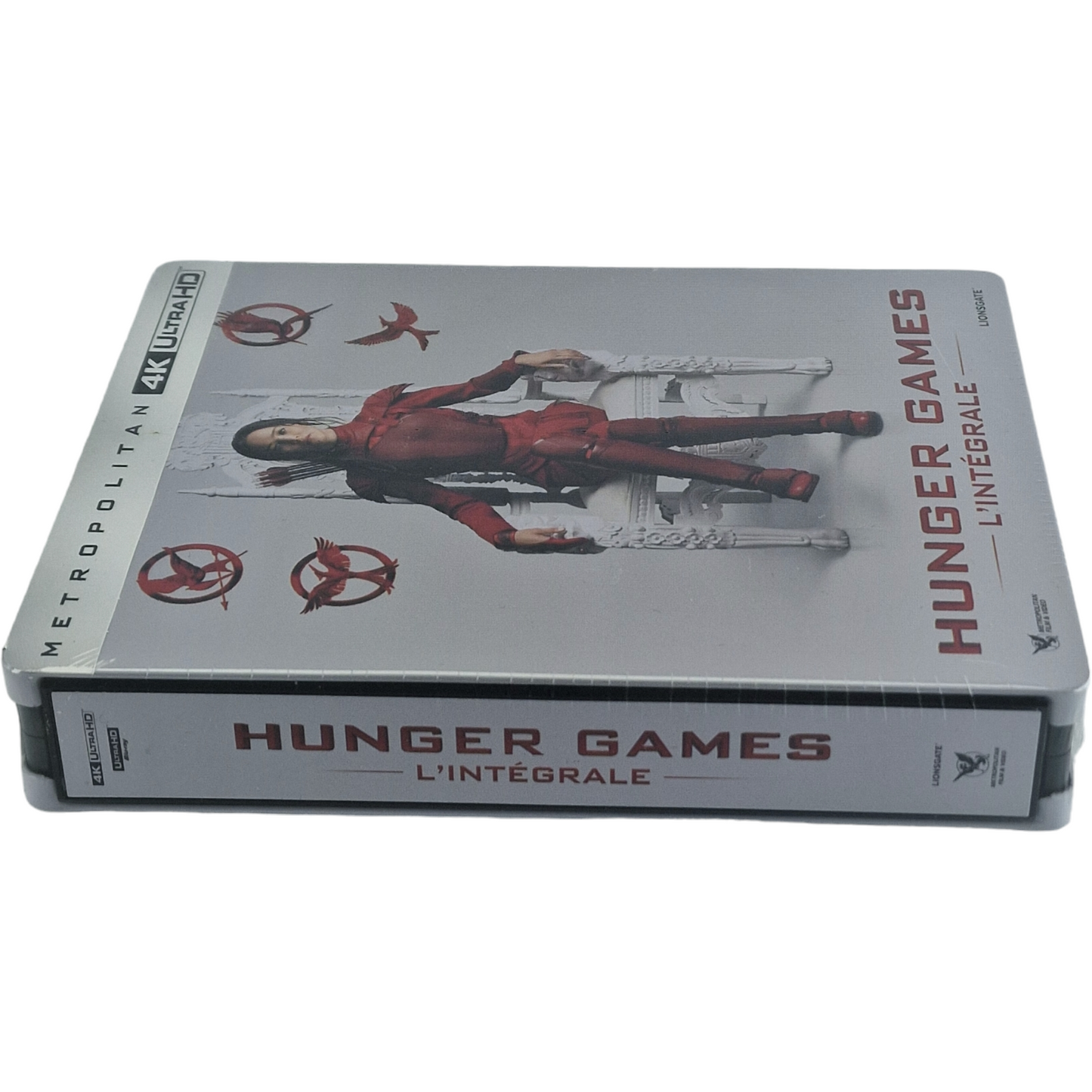 Hunger Games: Ultimate Collection: Steelbook 4K Ultra HD + Blu-ray 4 Films Libre