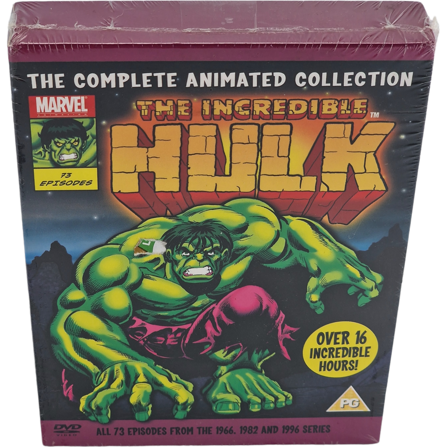 The Incredible Hulk: The Complete Animated Collection DVD DigiBook 4 Seasons  B