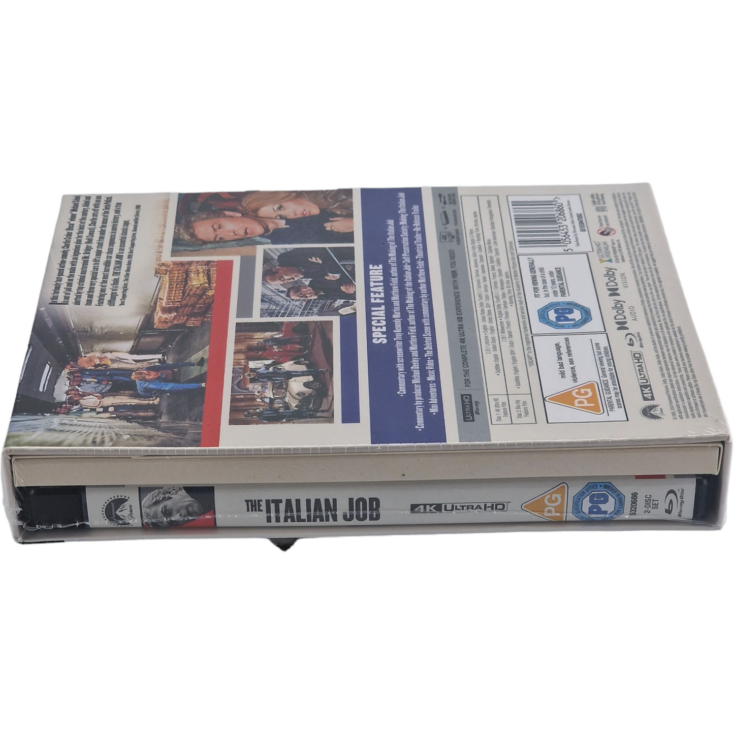 The Italian Job 4K Ultra HD + Blu-ray Ultimate Collector Edition Michael Caine B