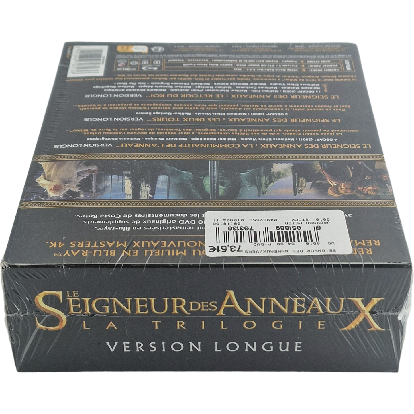 Le Seigneur des Anneaux Blu-ray coffret Version Longue-Édit spéciale Fnac Zone B