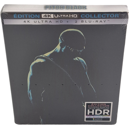 Pitch Black : Chroniques de Riddick 4K Ultra HD +Blu-ray SteelBook Vin Diesel B