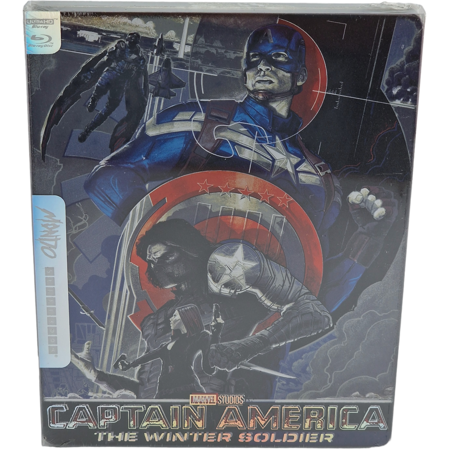 Captain America: Le Soldat de l'Hiver 4K Ultra HD +Blu-ray SteelBook Mondo X  B