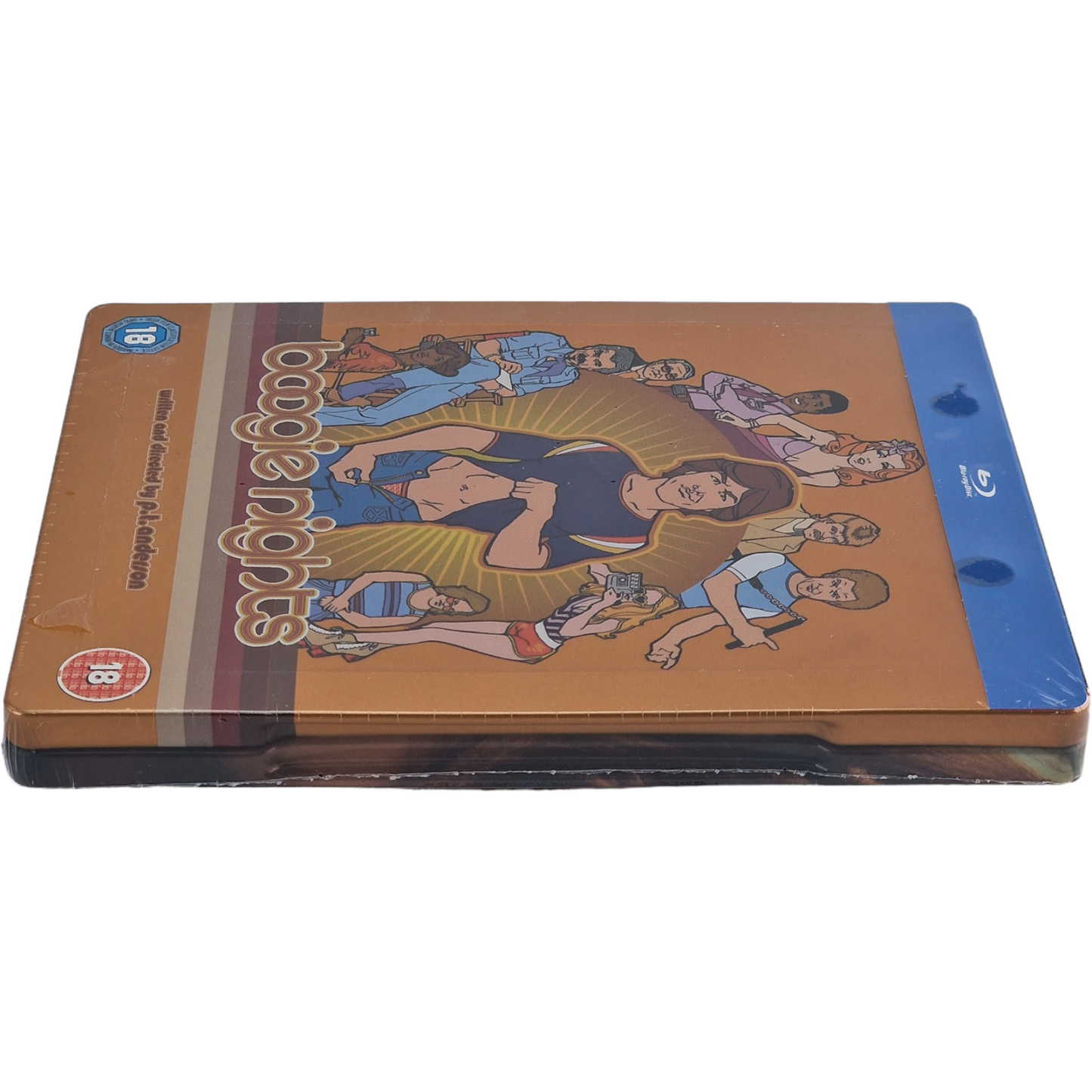 Boogie Nights Blu-ray SteelBook Débossé Zavvi Mark Wahlberg, Julianne Moore B