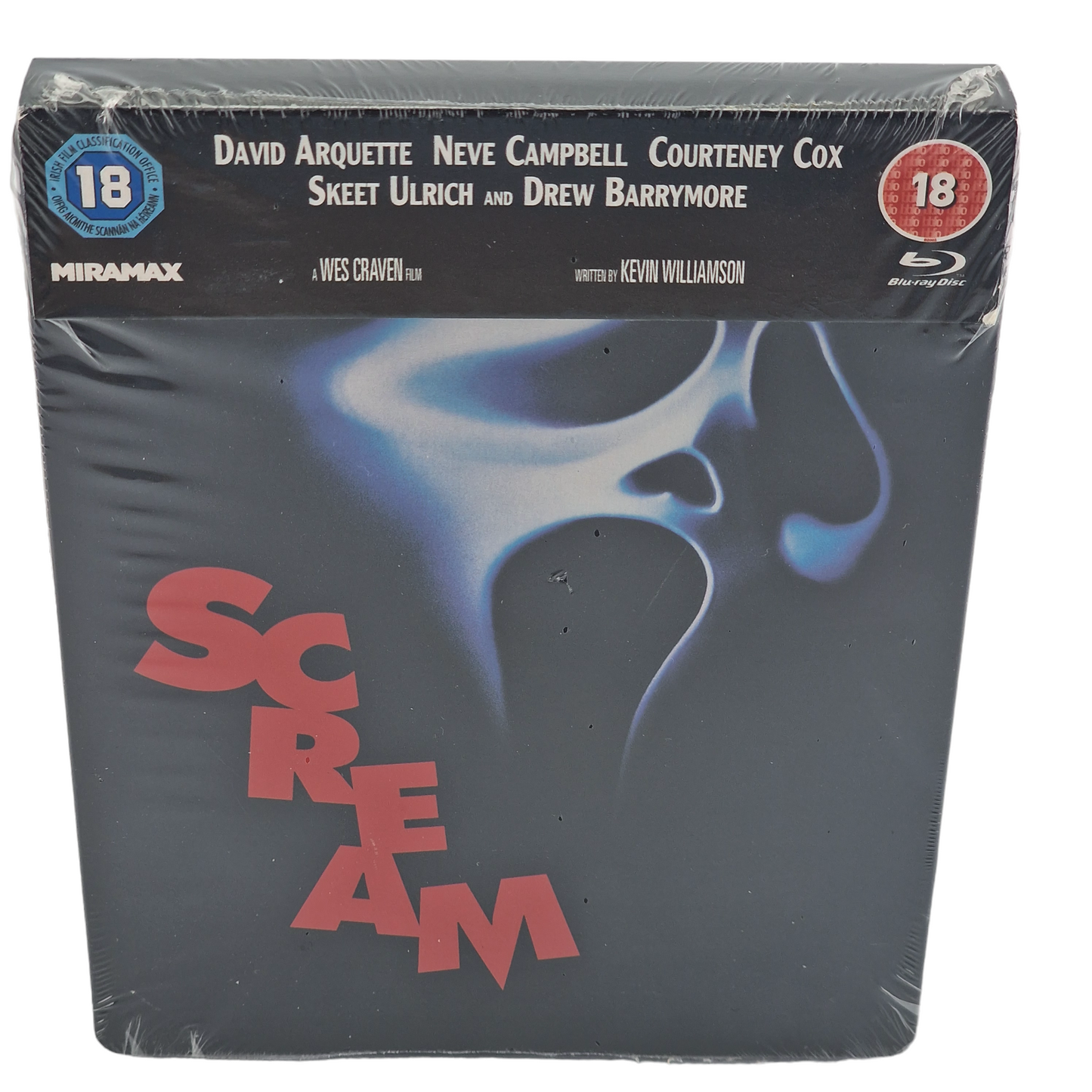 Scream 1996 Blu-ray SteelBook Zavvi Exclusif Limitée 2000Ex 2014 Zone B [-18]