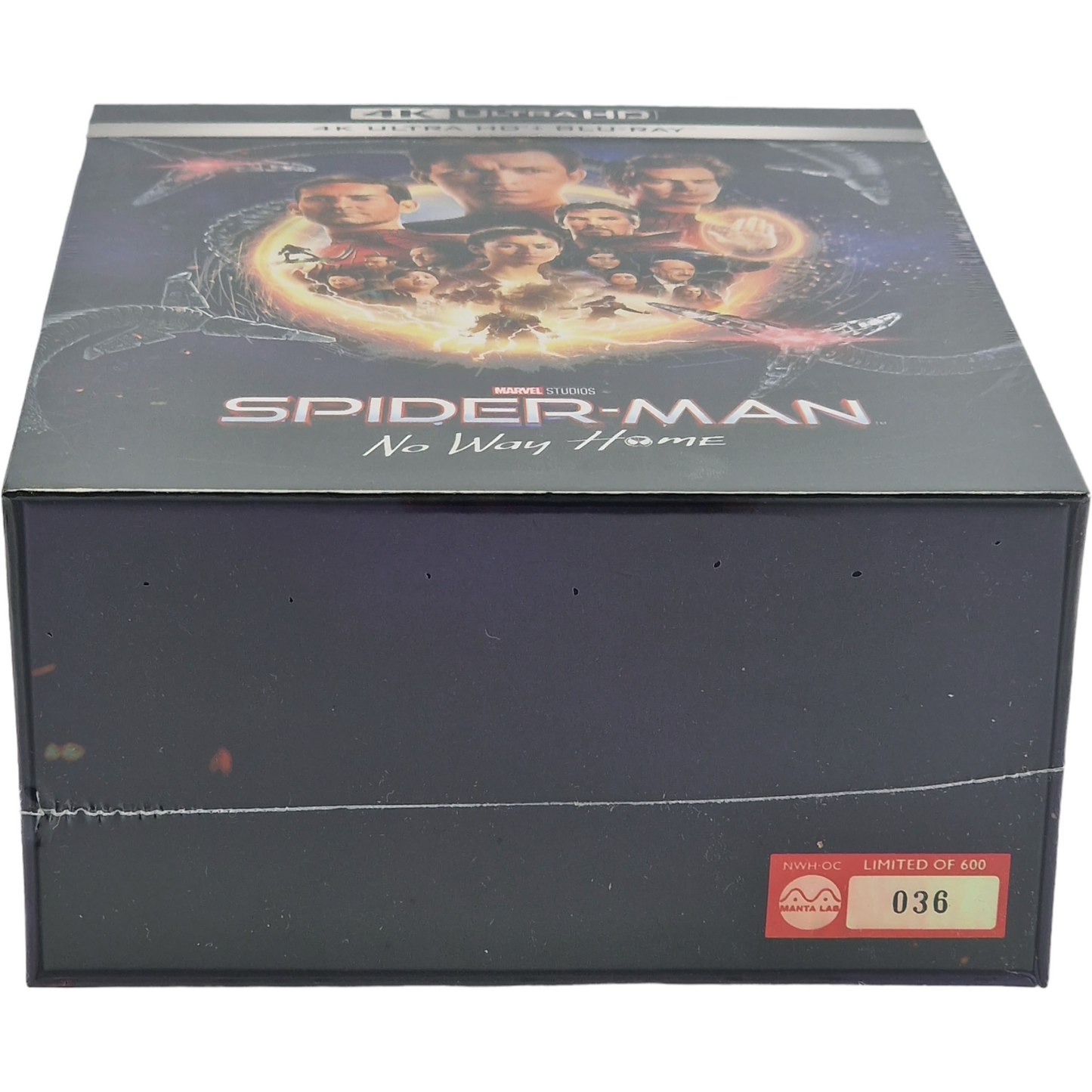 Spiderman: No Way Home 4 K UHD +Blu-ray Steelbook One Click Mantalab 600 Ex Numérotée